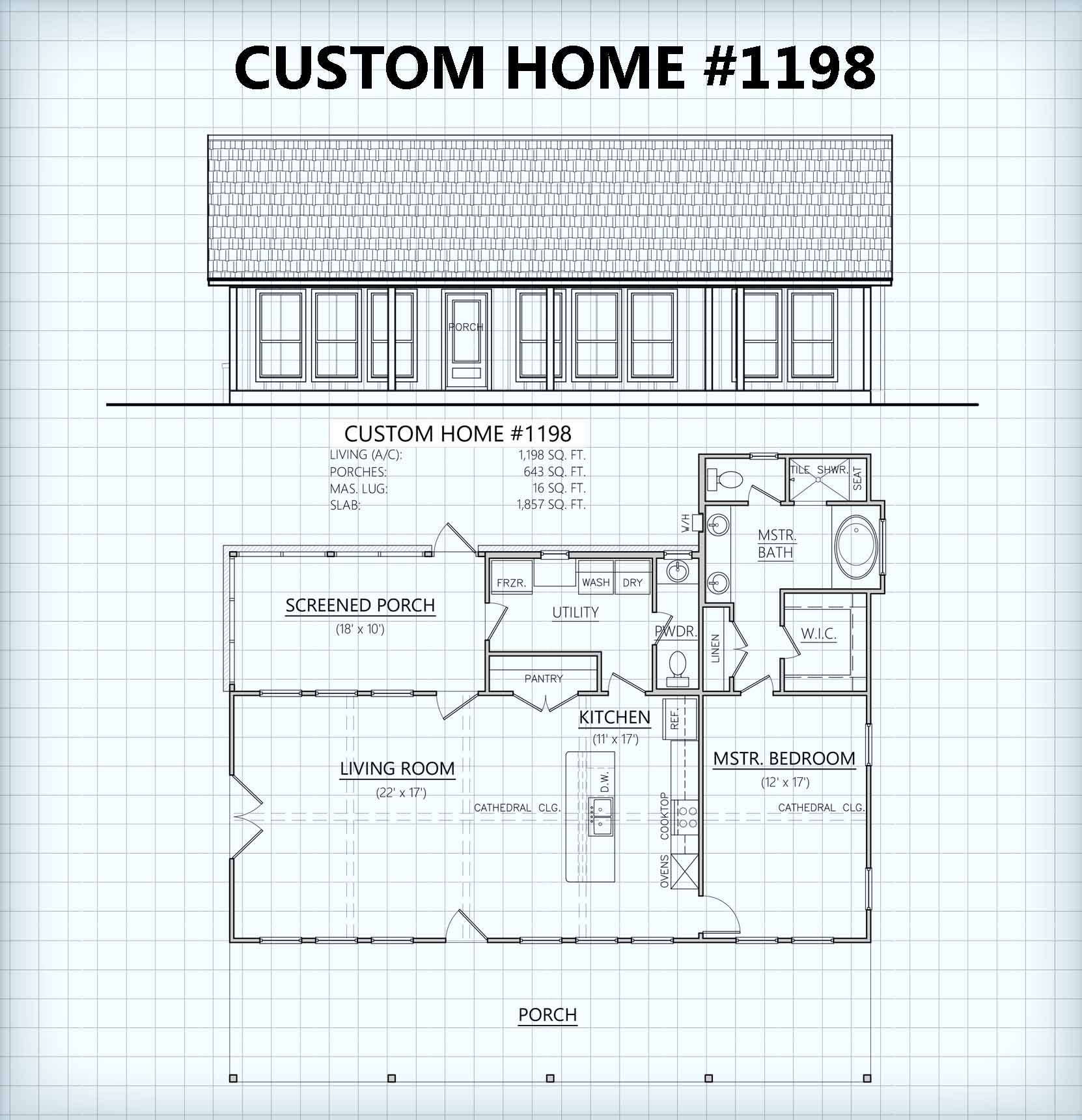Custom Home 1198