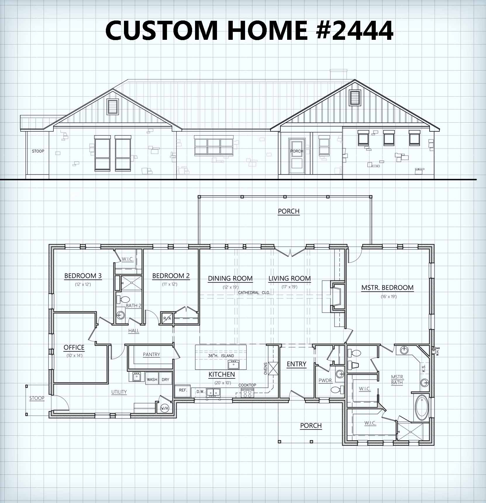Custom Home 2444