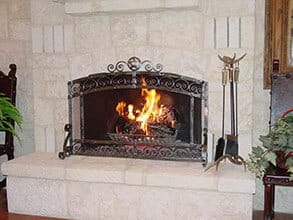Stone Heatilator Fireplace