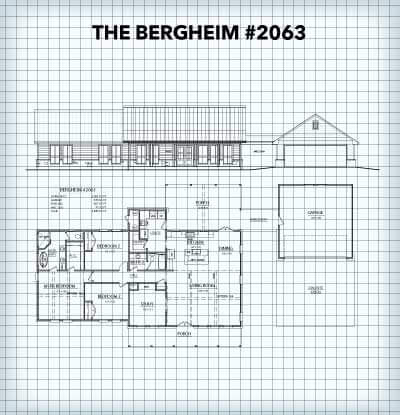 Bergheim #2063 floor plan