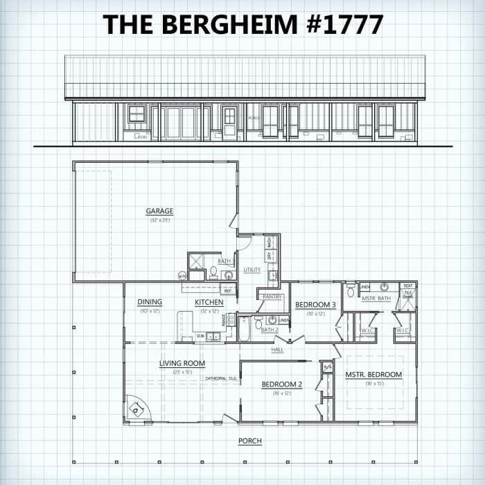 bergheim #1777 floor plan