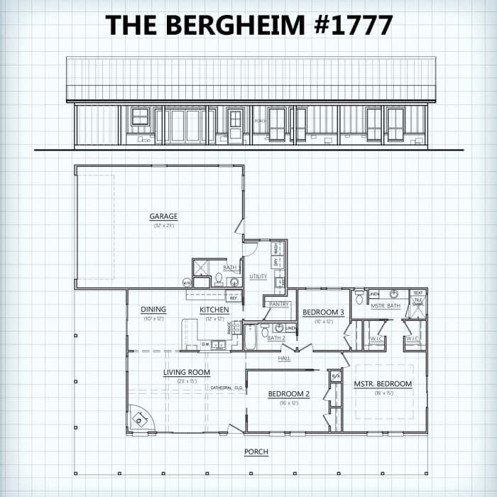 bergheim #1792 floor plan