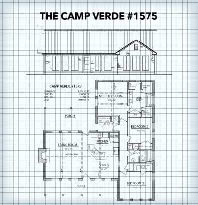 The Camp Verde #1575 floor plan