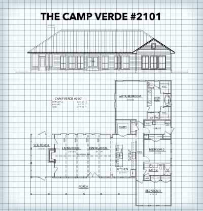 The Camp Verde #2101 floor plan