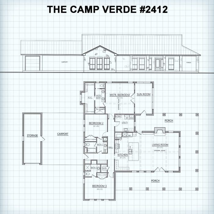 The Camp Verde #2412 floor plan
