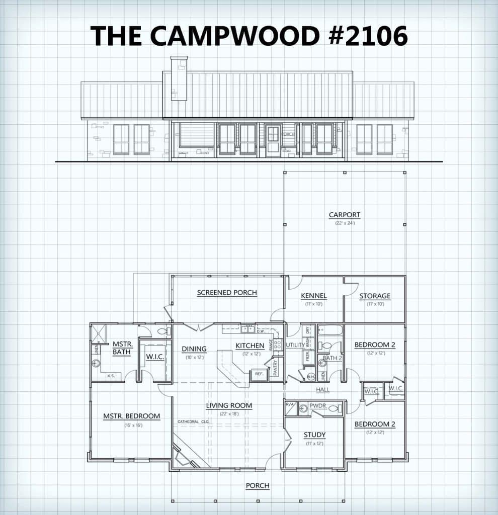campwood #2106 floor plan