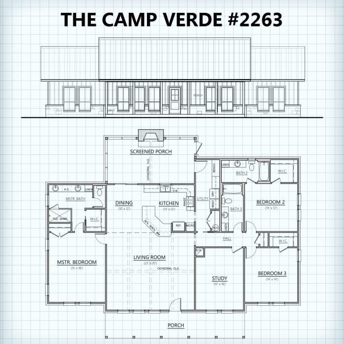Campwood #2263 floor plan