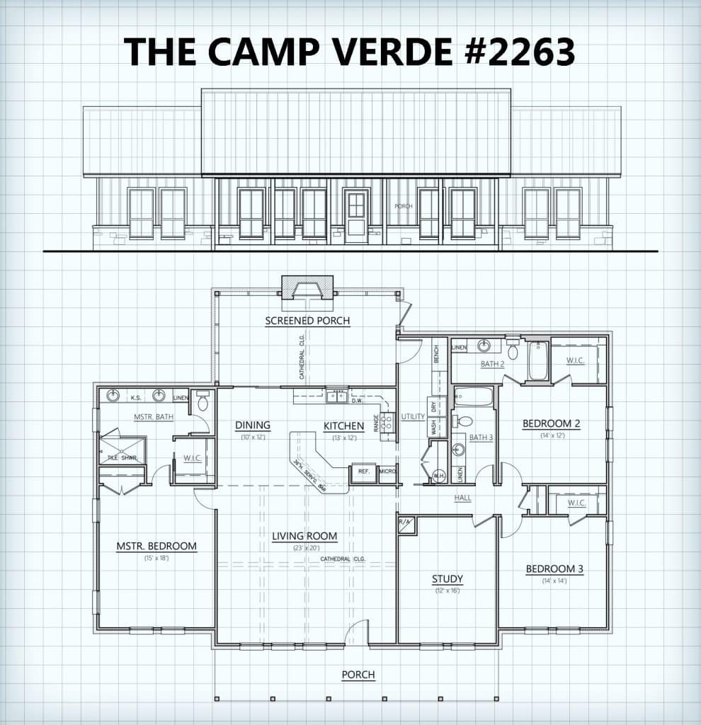 Campwood #2263 floor plan