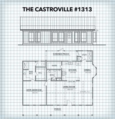 The Castroville #1313 floor plan