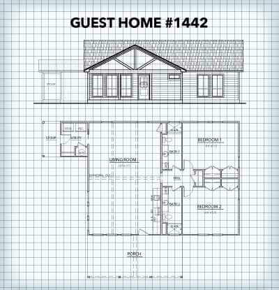 Guest Home #1442 floor plan