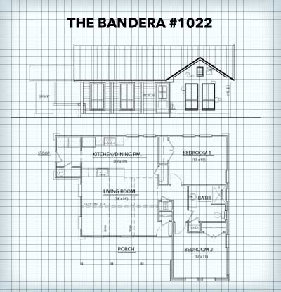 The Bandera #1022 Floor Plan