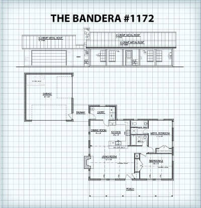 The Bandera #1172 Floor Plan
