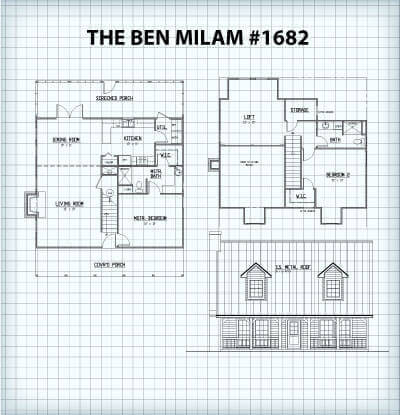The Ben Milam #1682 Floor Plan