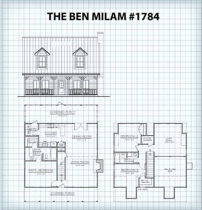 The Ben Milam #1784 Floor Plan