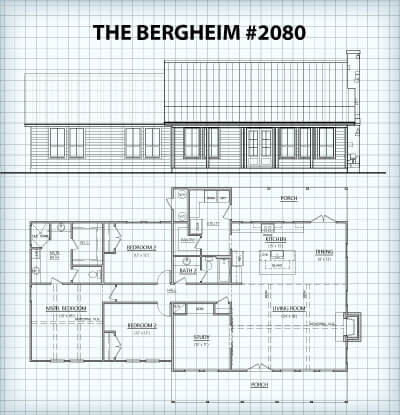 Bergheim #2080 floor plan