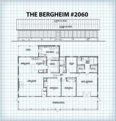 Bergheim #2060 floor plan