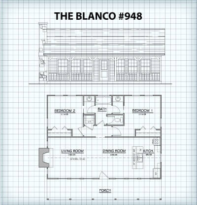 The Blanco #948 floor plan