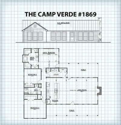 The Camp Verde #1869 floor plan