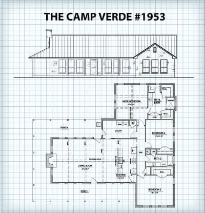 The Camp Verde #1953 floor plan