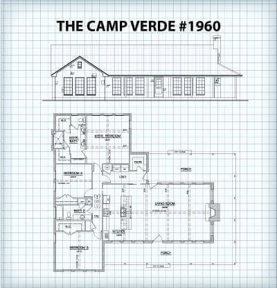 The Camp Verde #1960 floor plan