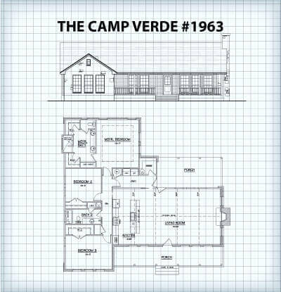 The Camp Verde #1963 floor plan