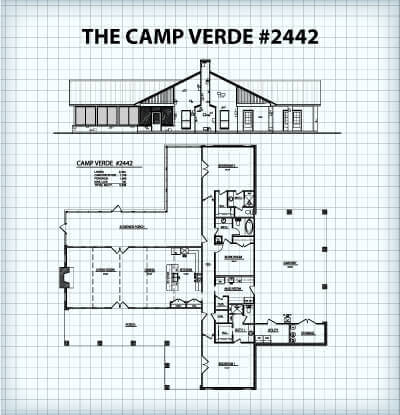 The Camp Verde #2442 floor plan