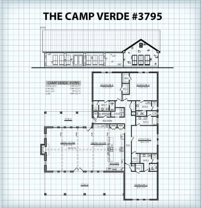 The Camp Verde #3795 floor plan