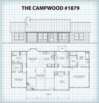 The Camood #1879 floor plan