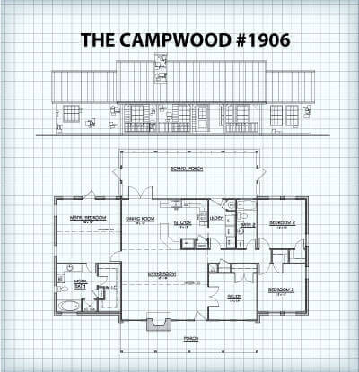 The Campwood #1906 floor plan