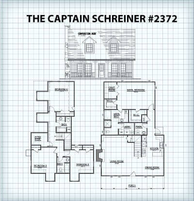 The Captain Schreiner #2372 floor plan