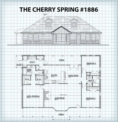 The Cherry Spring #1886 floor plan