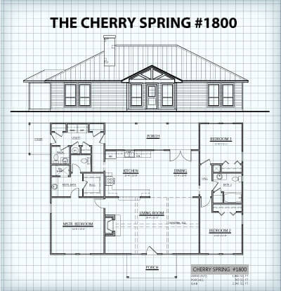 The Cherry Spring #1800 floor plan