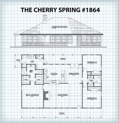 The Cherry Spring #1864 floor plan