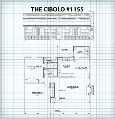 The Cibolo #1155 floor plan