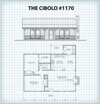 The Cibolo #1170 floor plan