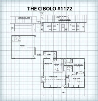 The Cibolo #1172 floor plan