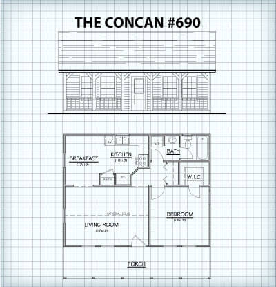 The Concan #690 floor plan