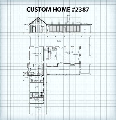 Custom Home #2387 floor plan