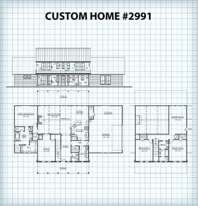 Custom Home #2991 floor plan