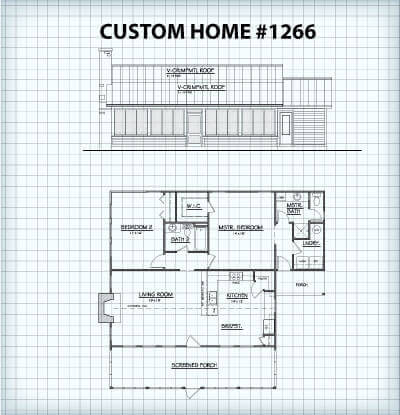 Custom Home #1266 floor plan