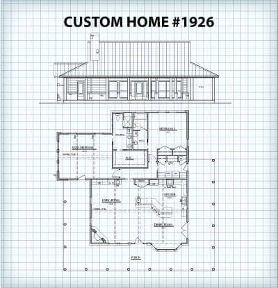 Custom Home #1926 floor plan