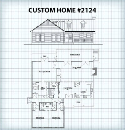 Custom Home #2124 floor plan