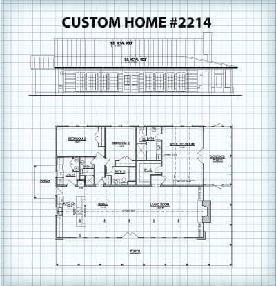 Custom Home #2214 floor plan