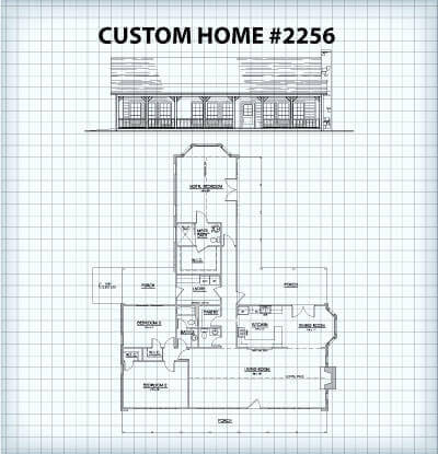 Custom Home #2256 floor plan