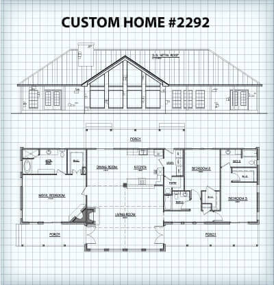 Custom Home #2292 floor plan