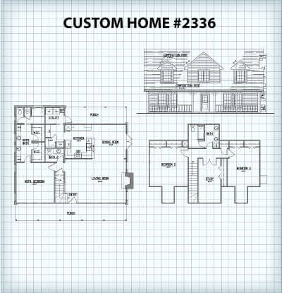 Custom Home #2336 floor plan