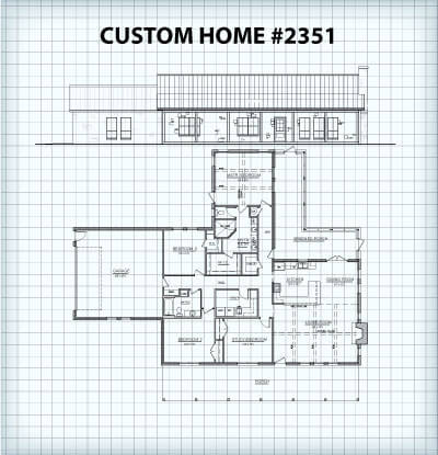 Custom Home #2351 floor plan