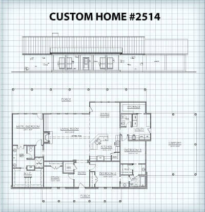 Custom Home #2514 floor plan
