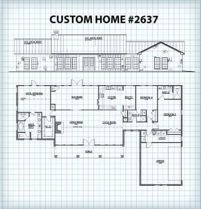 Custom Home #2637 floor plan