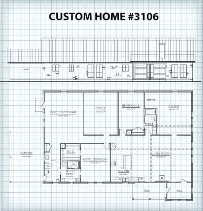 Custom Home #3106 floor plan